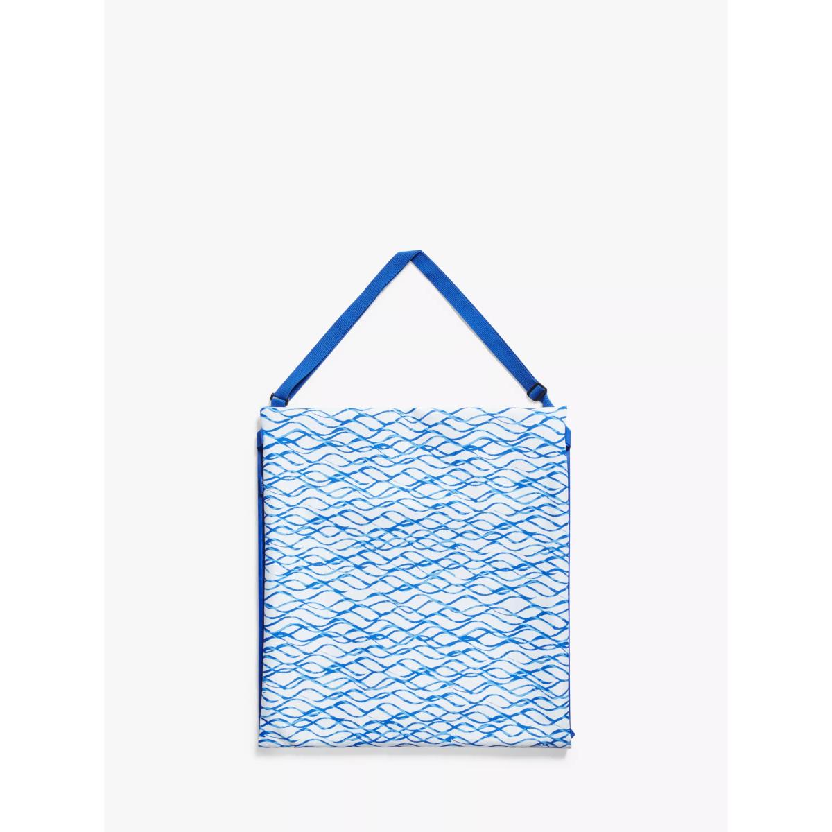 John Lewis Sea Print Picnic Chair, Blue – image 3