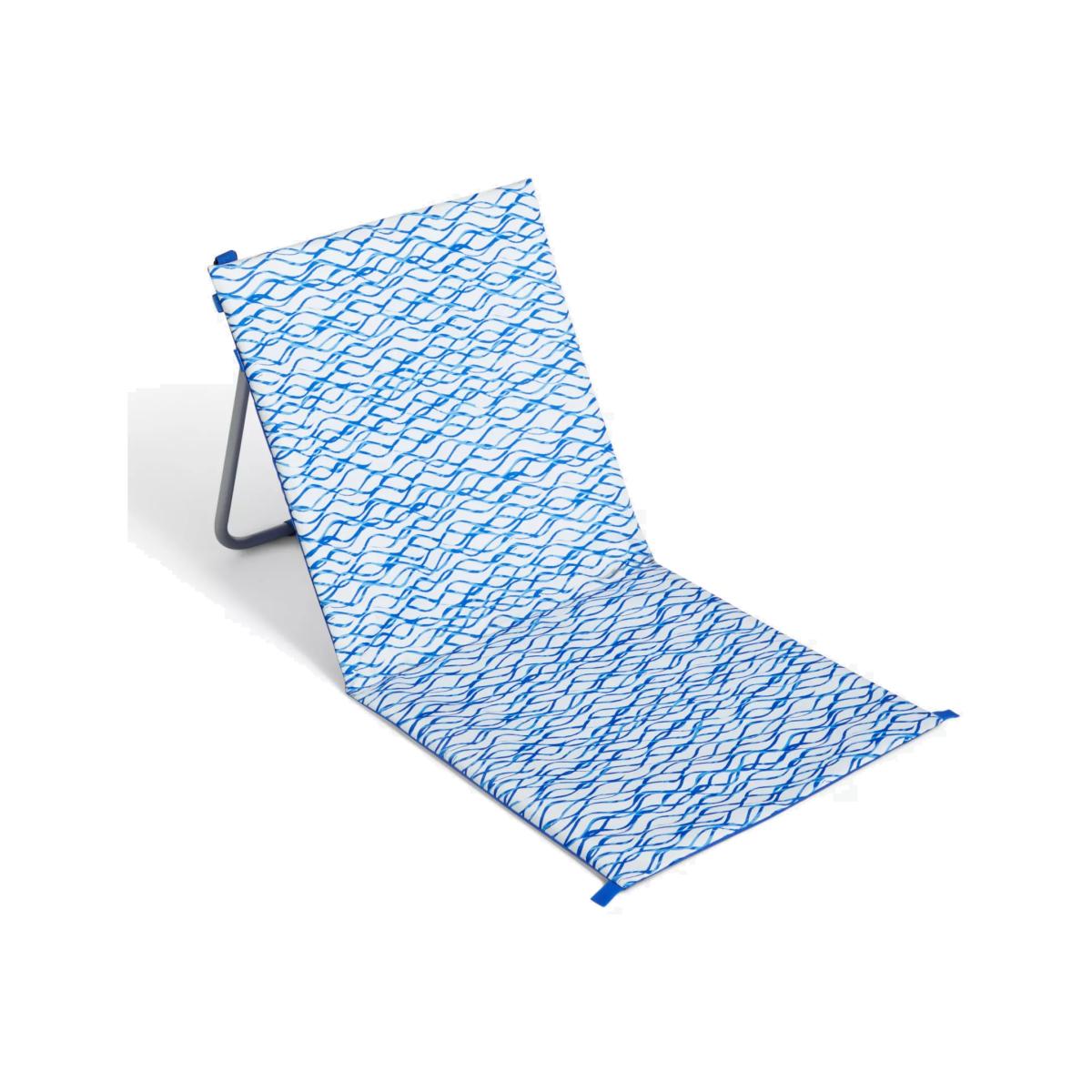 John Lewis Sea Print Picnic Chair, Blue – image 1