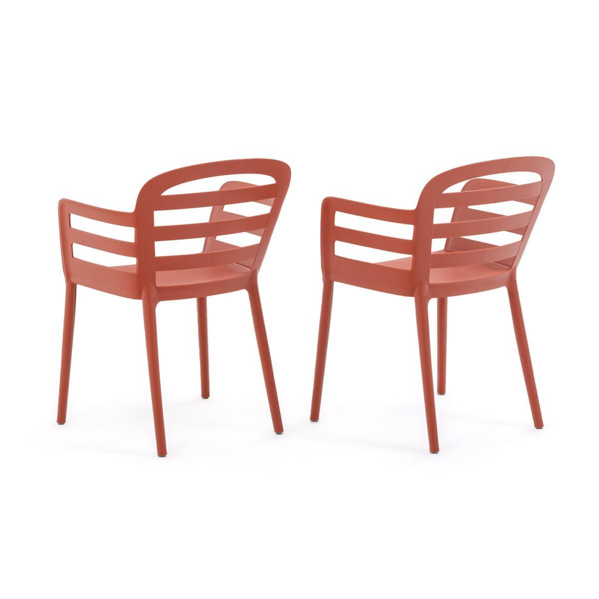 Set of 2 Boston Stackable Garden Armchairs – image 2