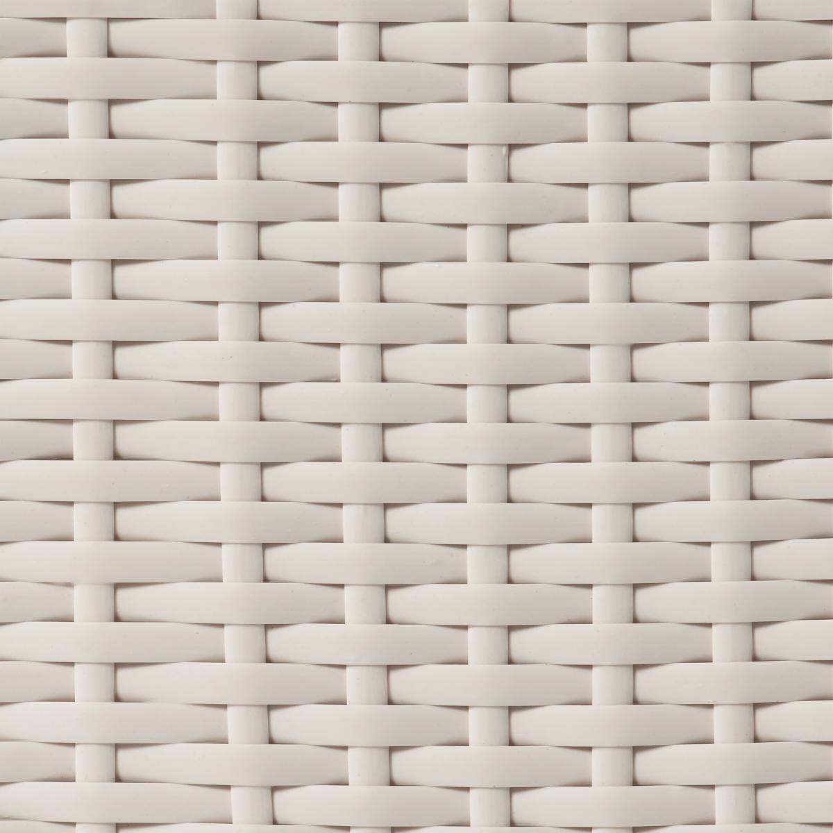 Alfrida Garden Dining Chair, Natural White Polyweave – image 12