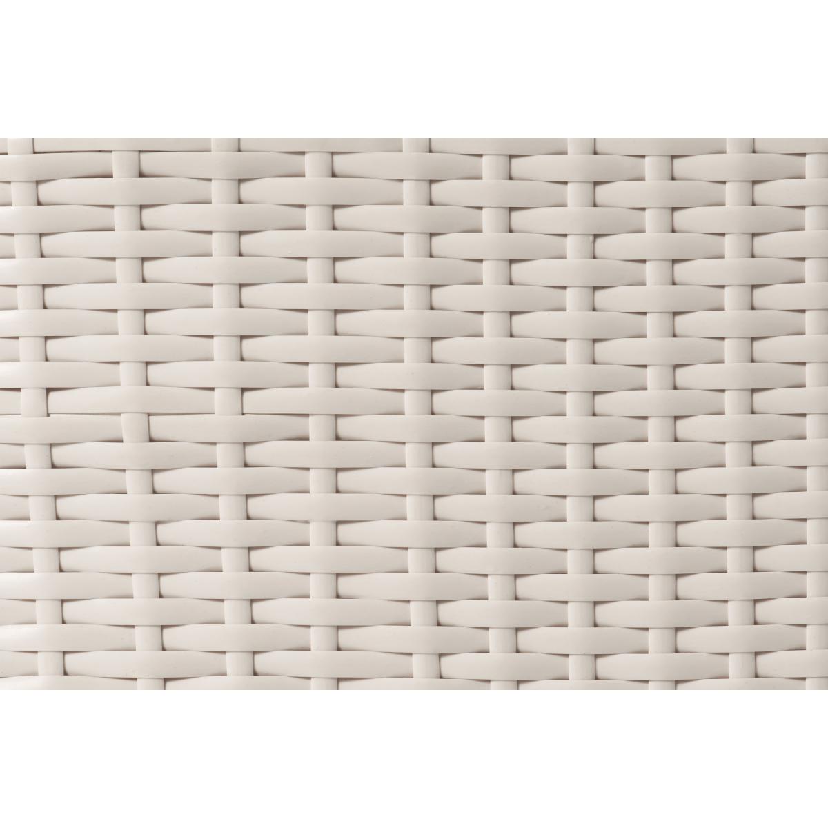 Alfrida Garden Dining Chair, Natural White Polyweave – image 7
