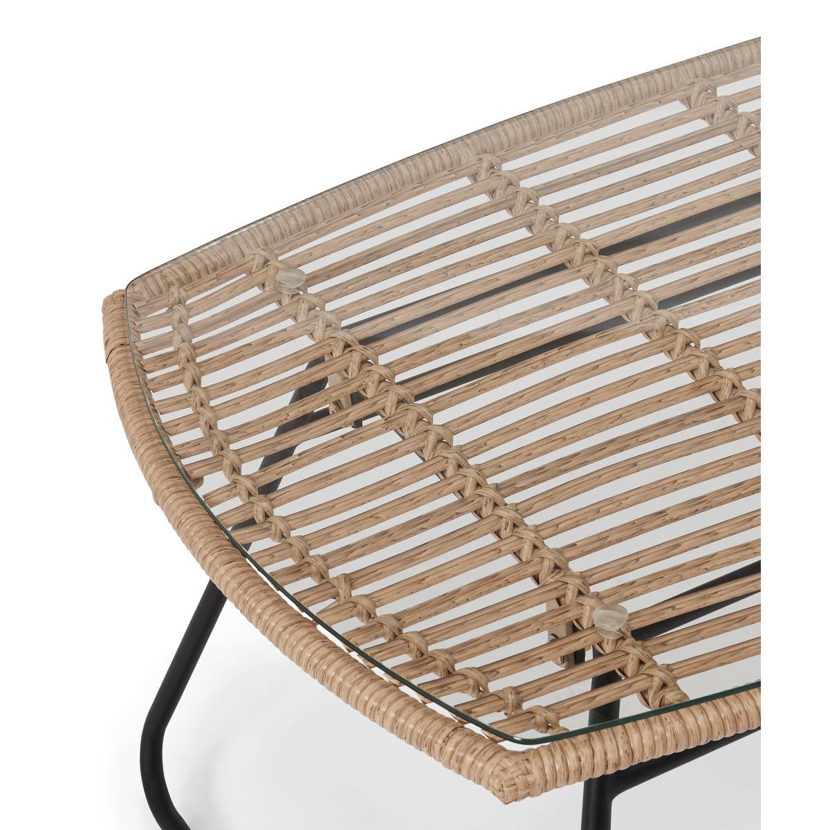 Tamika Garden Lounge Set, Natural & Cream – image 8