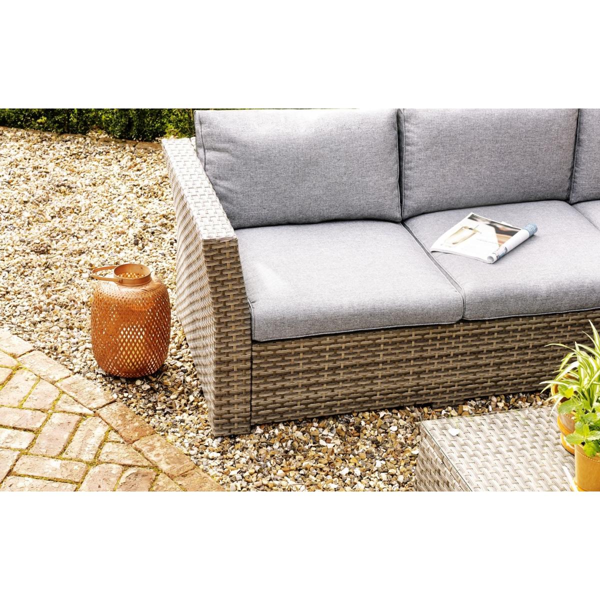 Chesterton - Corner Rattan Set - Grey – image 2