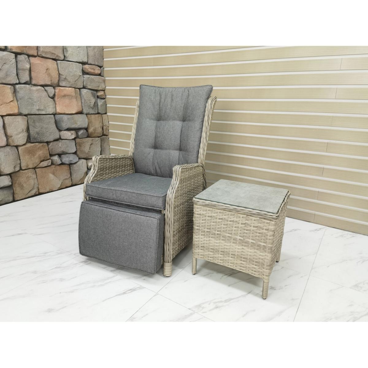 Cambridge Bistro Set - Grey – image 2