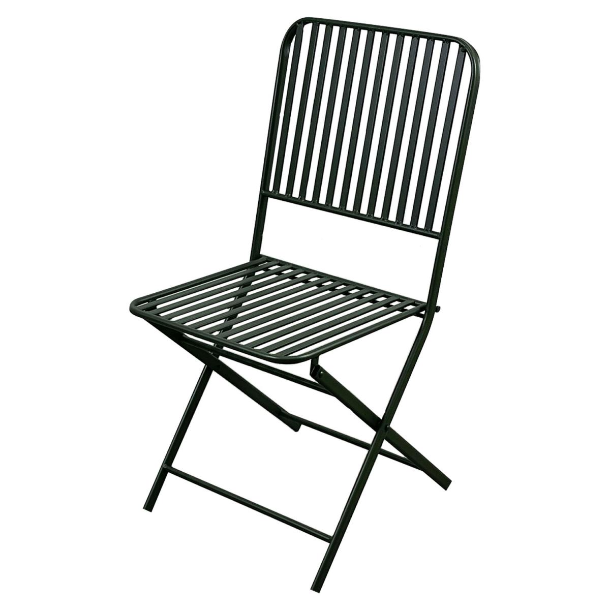 Foldable Bistro Chair - Black – image 2