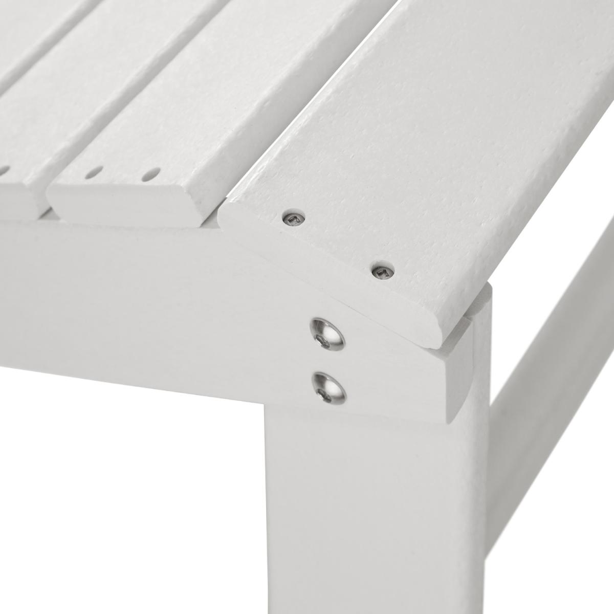 Footstool - White/White – image 3