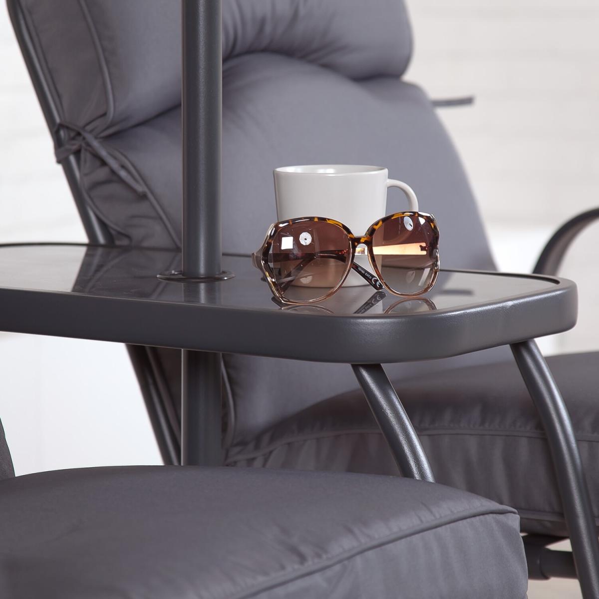 Suntime Malvern Tete a Tete Seat - Grey – image 3