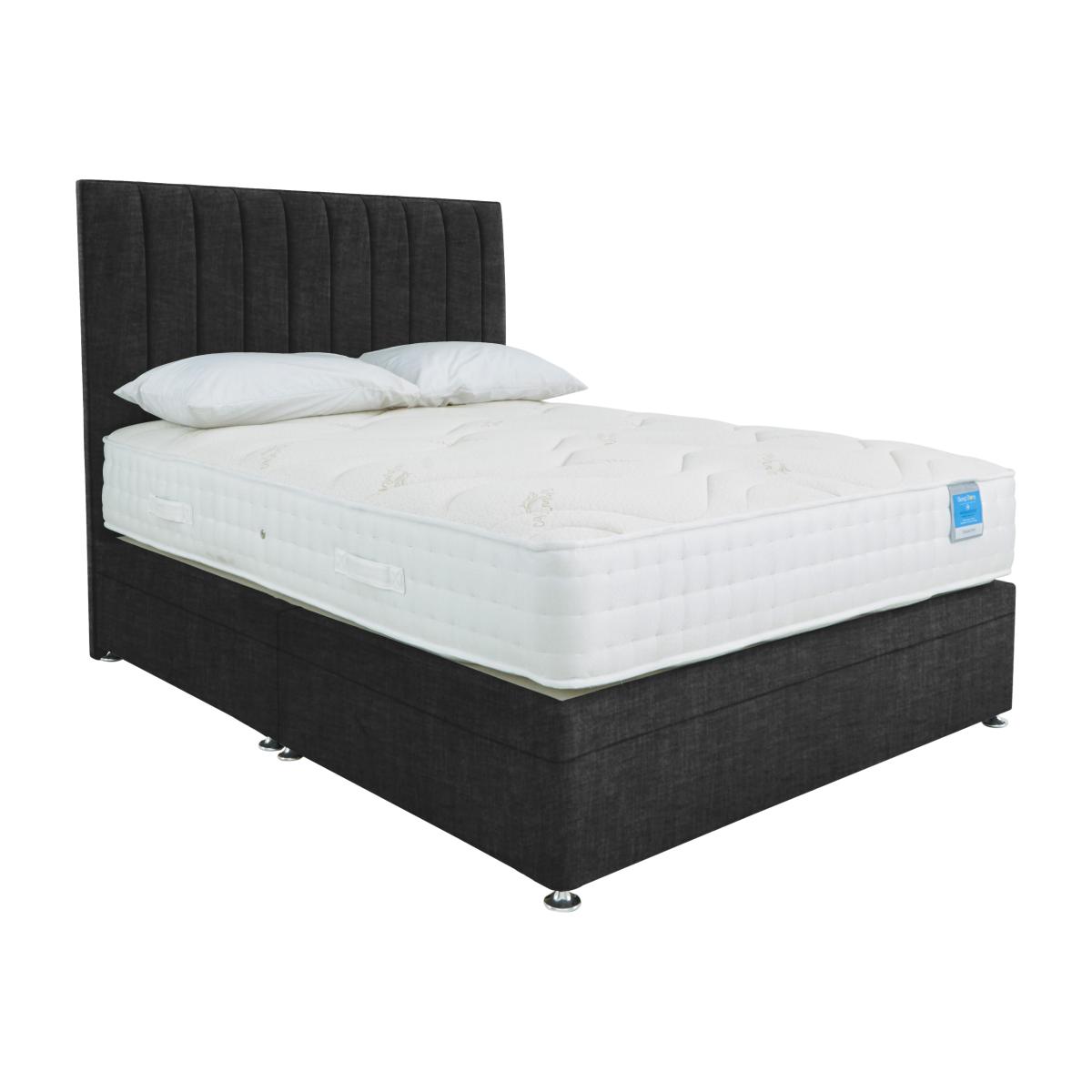Sleep Story - Deluxe Firm Side Ottoman Divan Set - Small Single – image 1