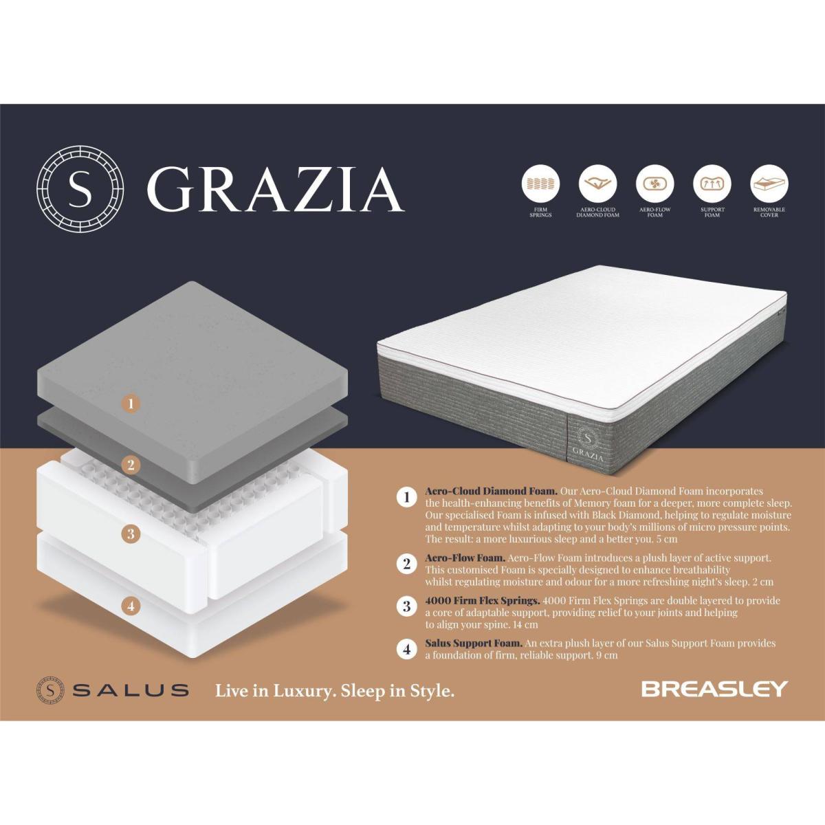 Salus Grazia Platform Top Divan Set – image 4