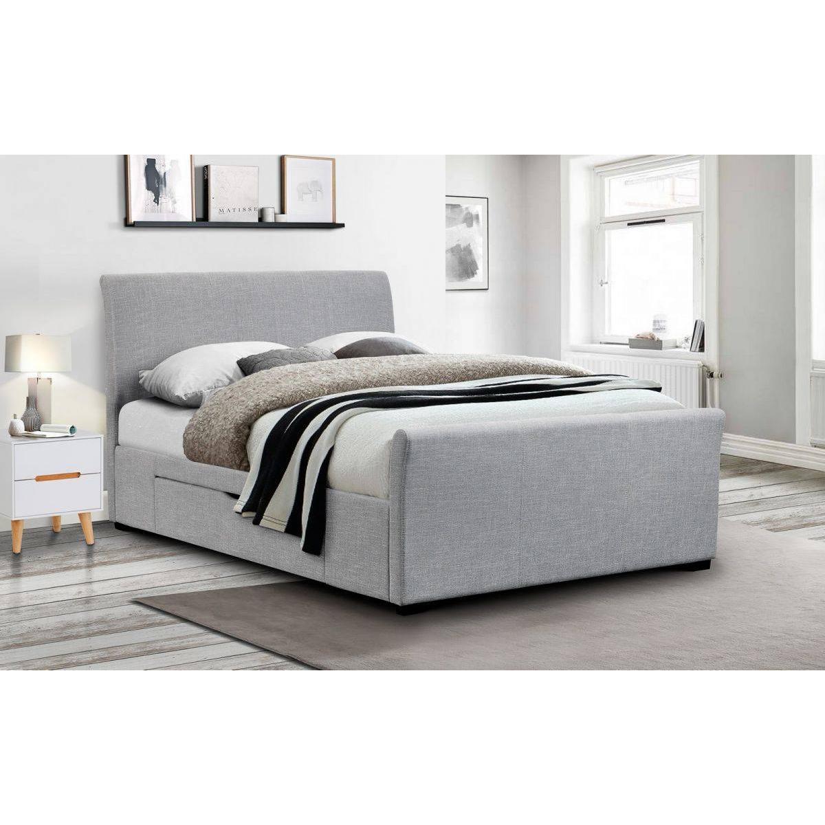 Julian Bowen Capri Fabric Bed with 2 Drawers – image 2