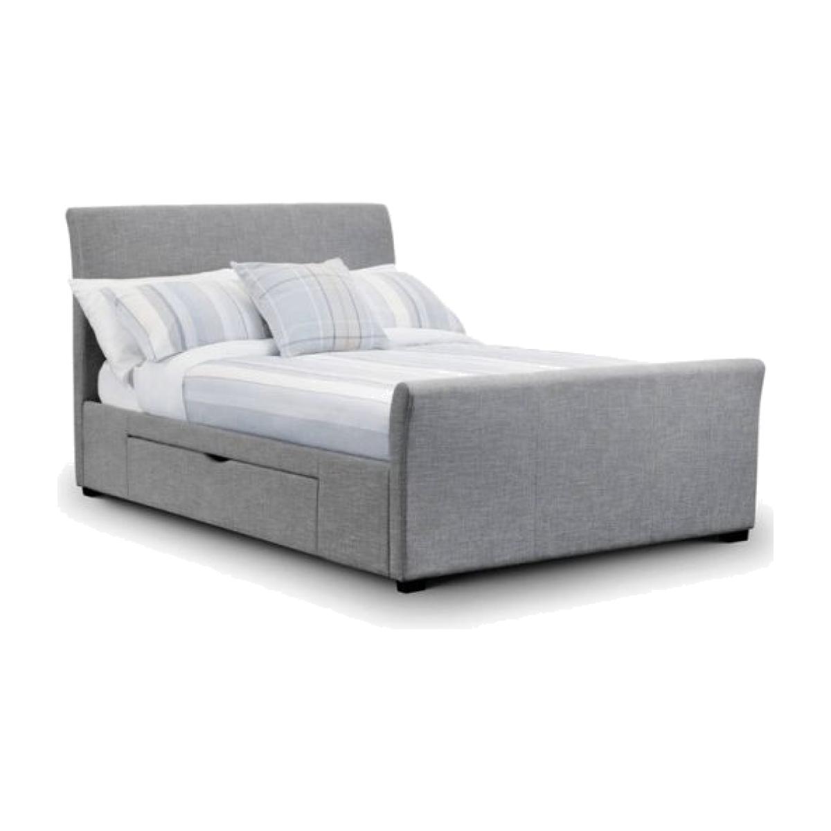 Julian Bowen Capri Fabric Bed with 2 Drawers – image 1