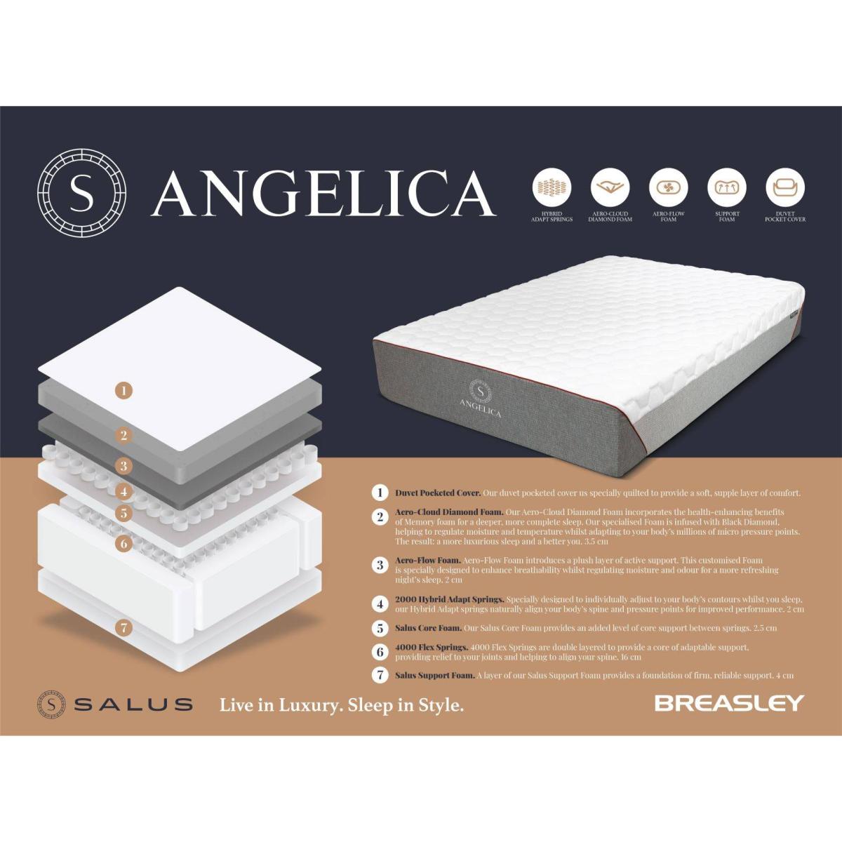 Salus Angelica Platform Top Divan Set – image 4