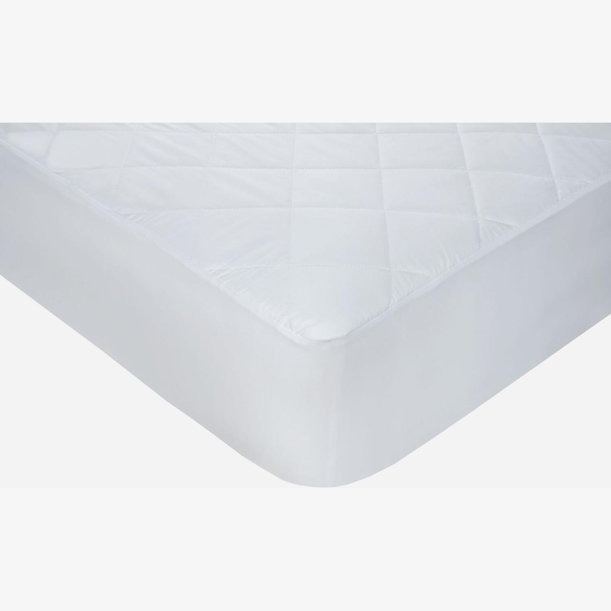 Quilted Mattress Cover Multi Size - White / Small Double / 191cm – image 1