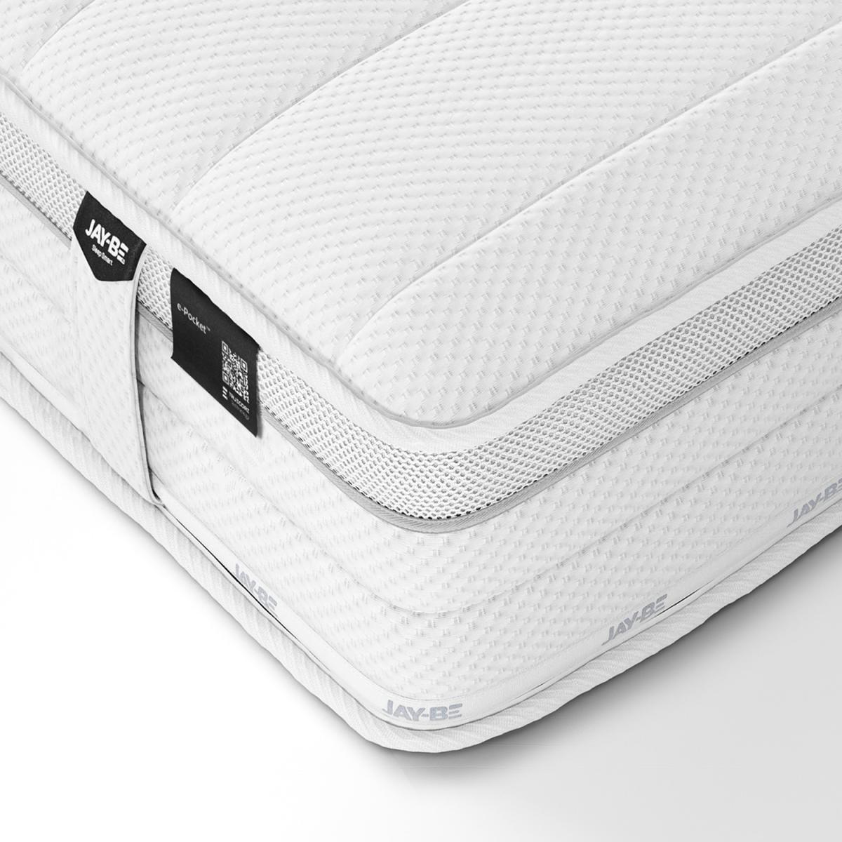 Jay-Be 1000 e-Pocket Eco Truecore Mattress  - white / Small Double – image 2