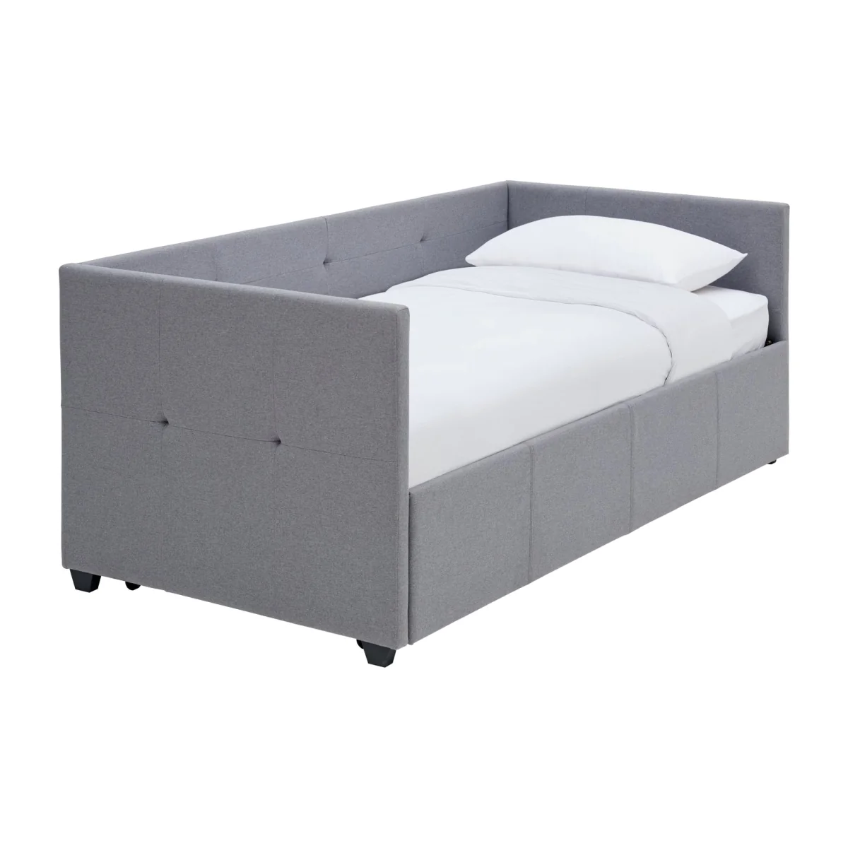 Habitat Tamara Day Bed with Trundle & 2 Mattresses - Grey