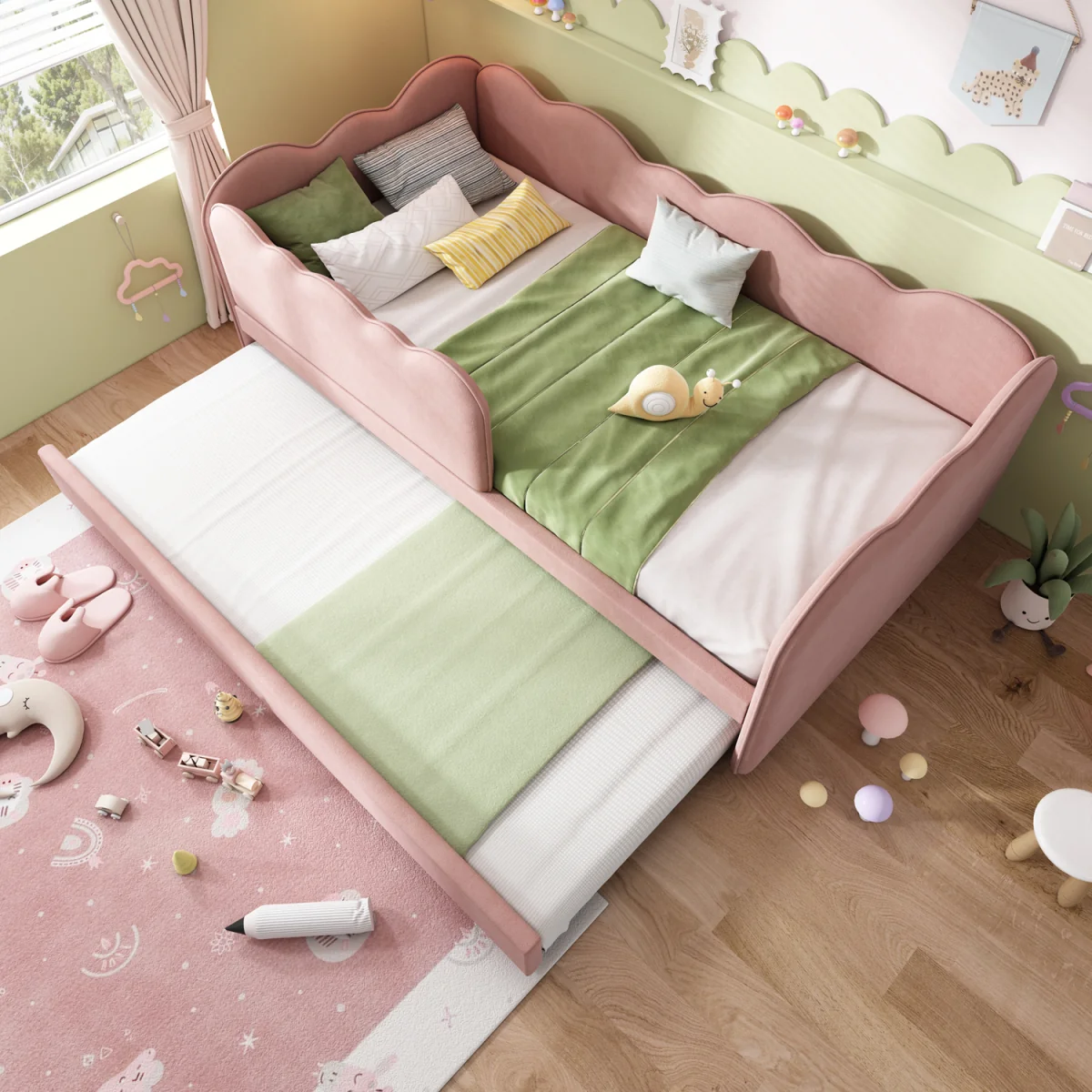 Cloud-Shaped Daybed - Beige – image 8