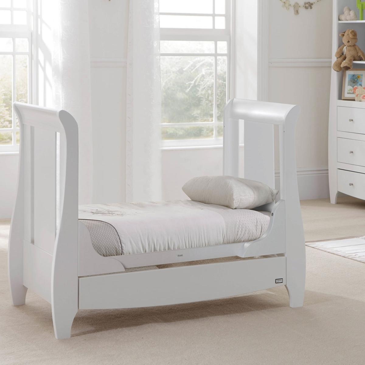 Tutti Bambini Katie Cot Bed 2 Piece Nursery Set in White – image 8