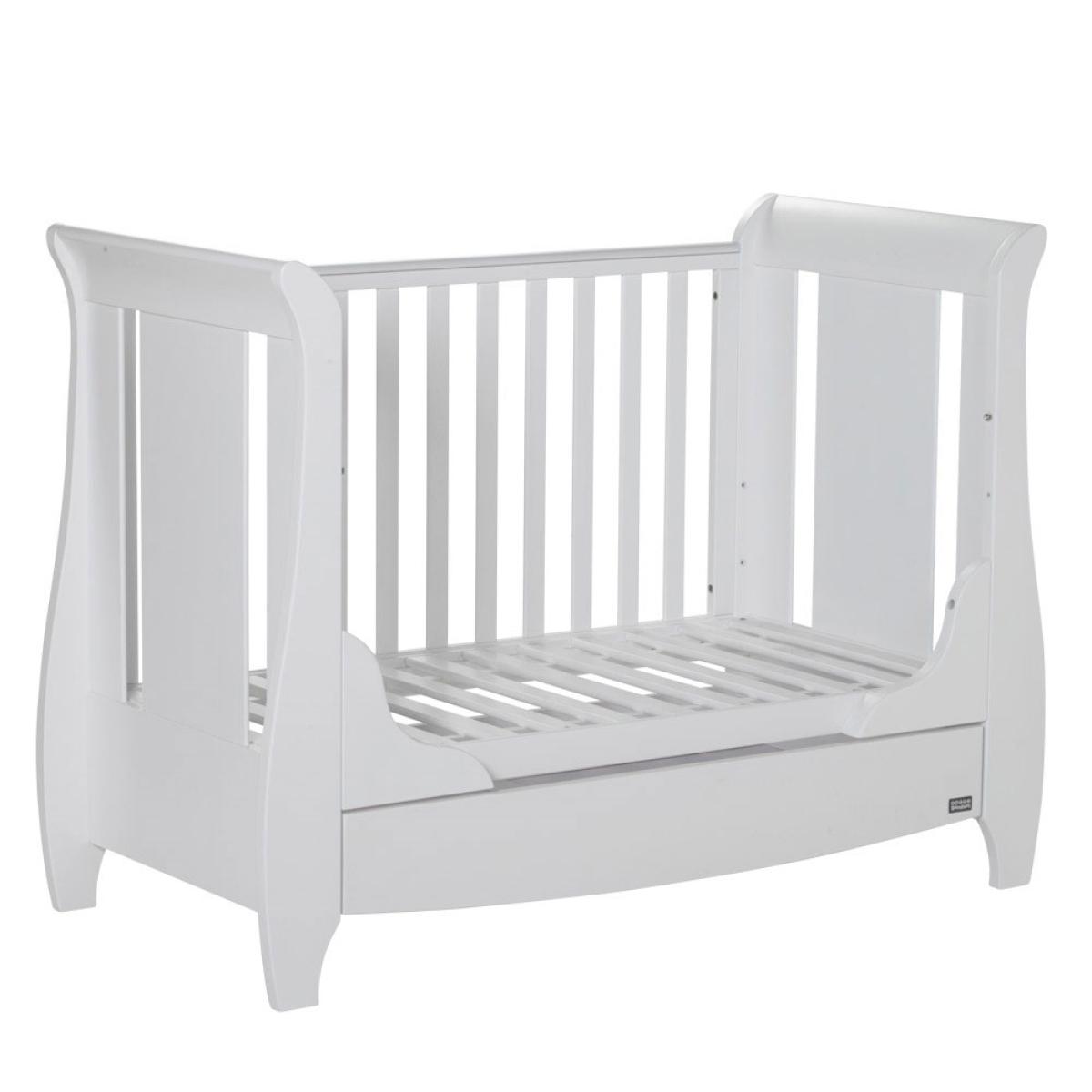 Tutti Bambini Katie Cot Bed 2 Piece Nursery Set in White – image 9