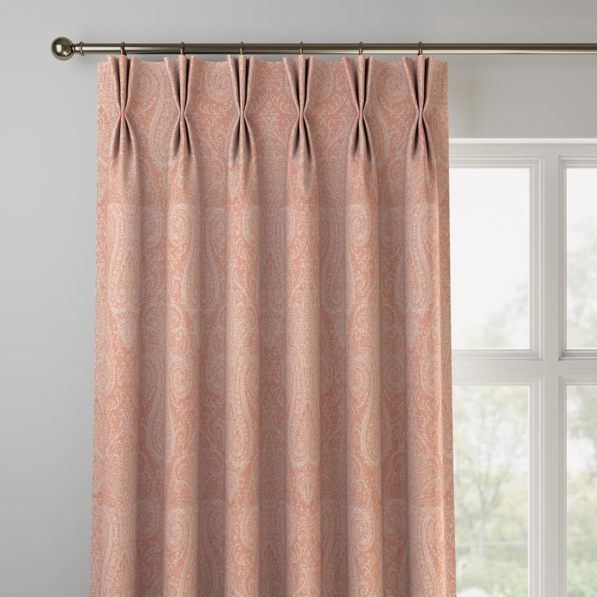 Giselle Made to Measure Curtains Giselle Printed Rust – image 2