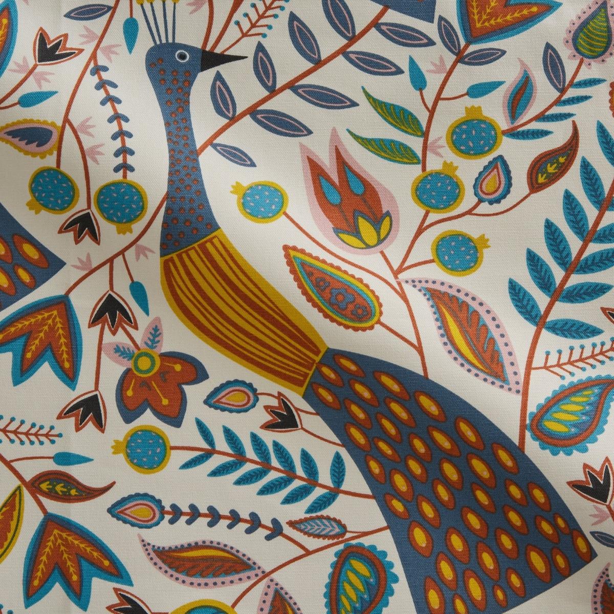 Peacock Made to Measure Curtains Peacock Ochre – image 2