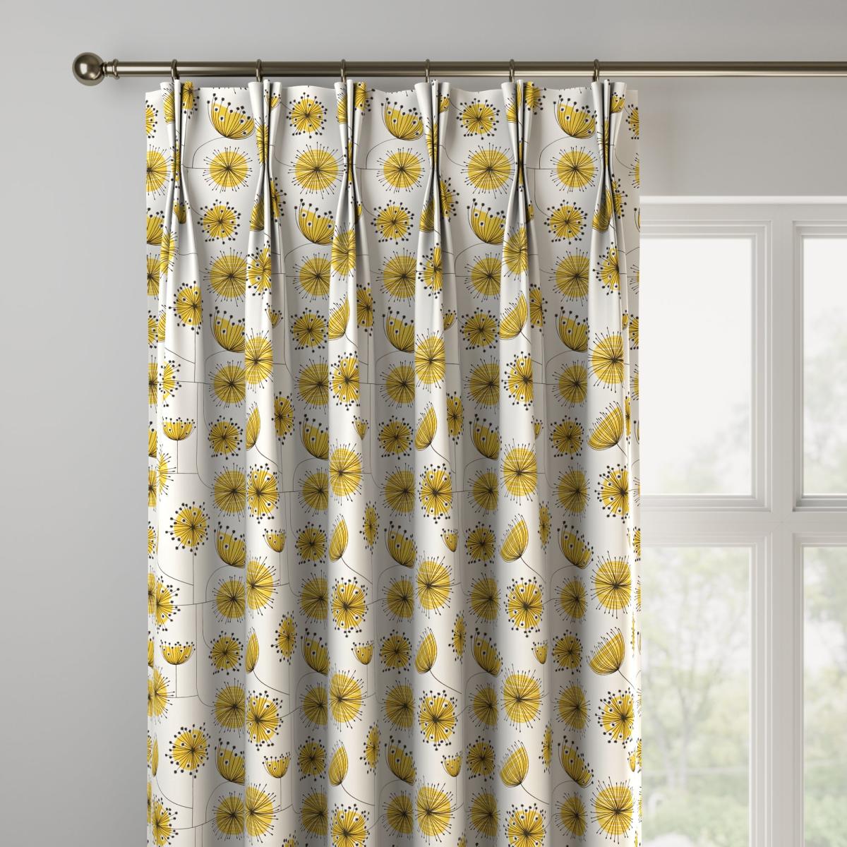 Missprint Dandelion Mobile Made to Measure Curtains Missprint Dandelion Yellow – image 2