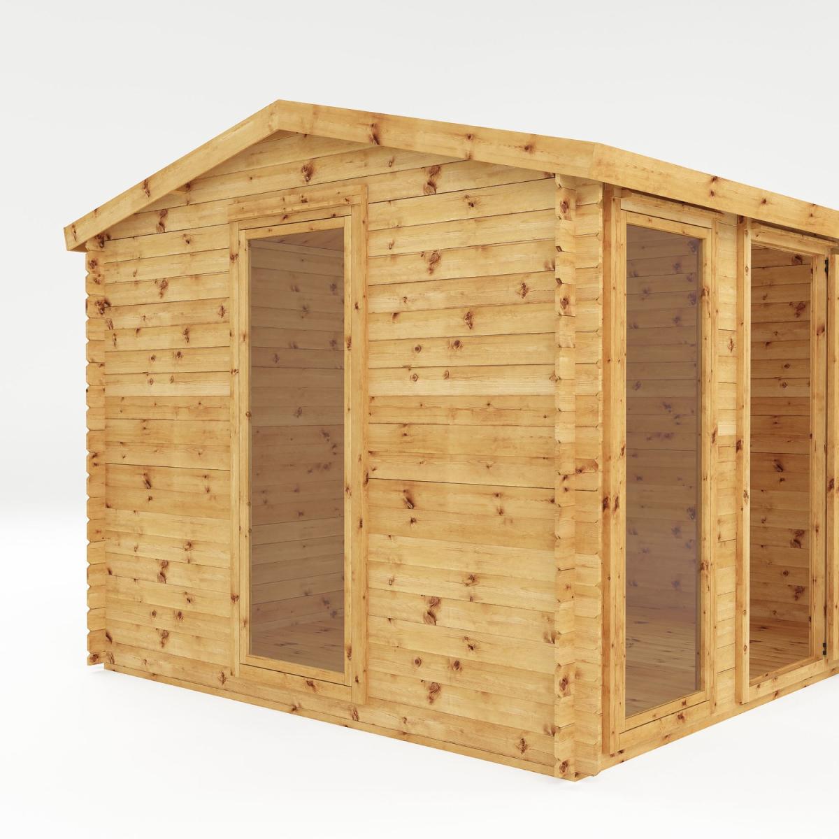 3.5 x 3.4m Garden Log Cabin - Mercia – image 4