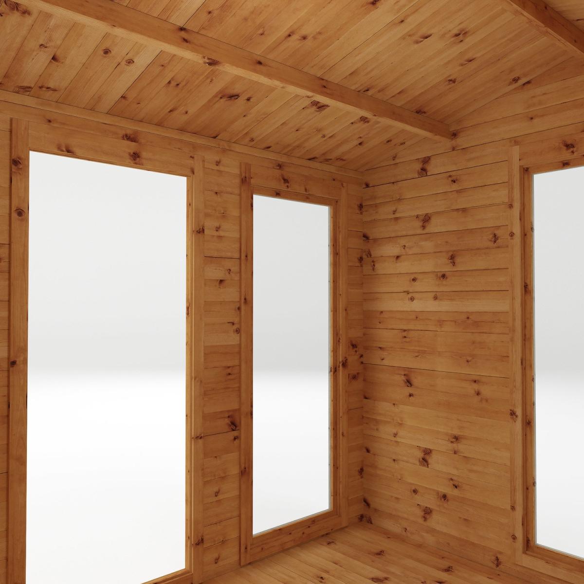 3.5 x 3.4m Garden Log Cabin - Mercia – image 6