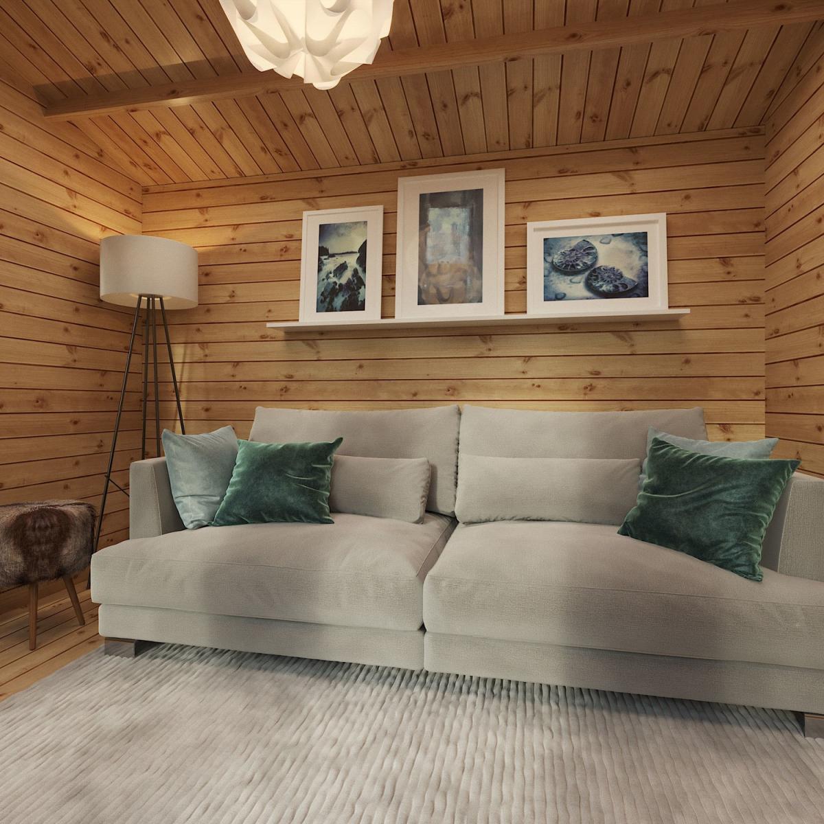 3.5 x 3.4m Garden Log Cabin - Mercia – image 8