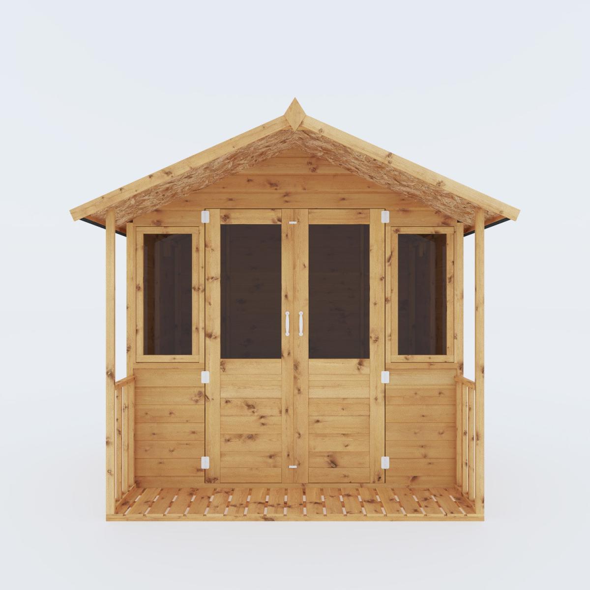 7 x 7ft Wooden Traditional Summerhouse - Mercia – image 4