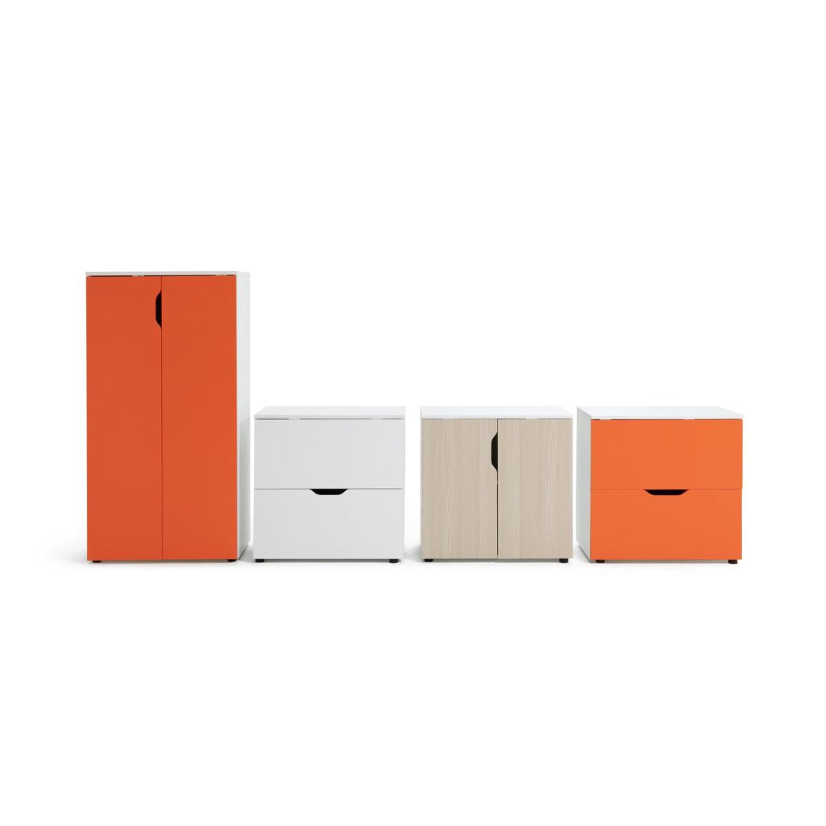 Habitat Kids Pod 4 Piece 2 Door Wardrobe Ultimate Set – image 2