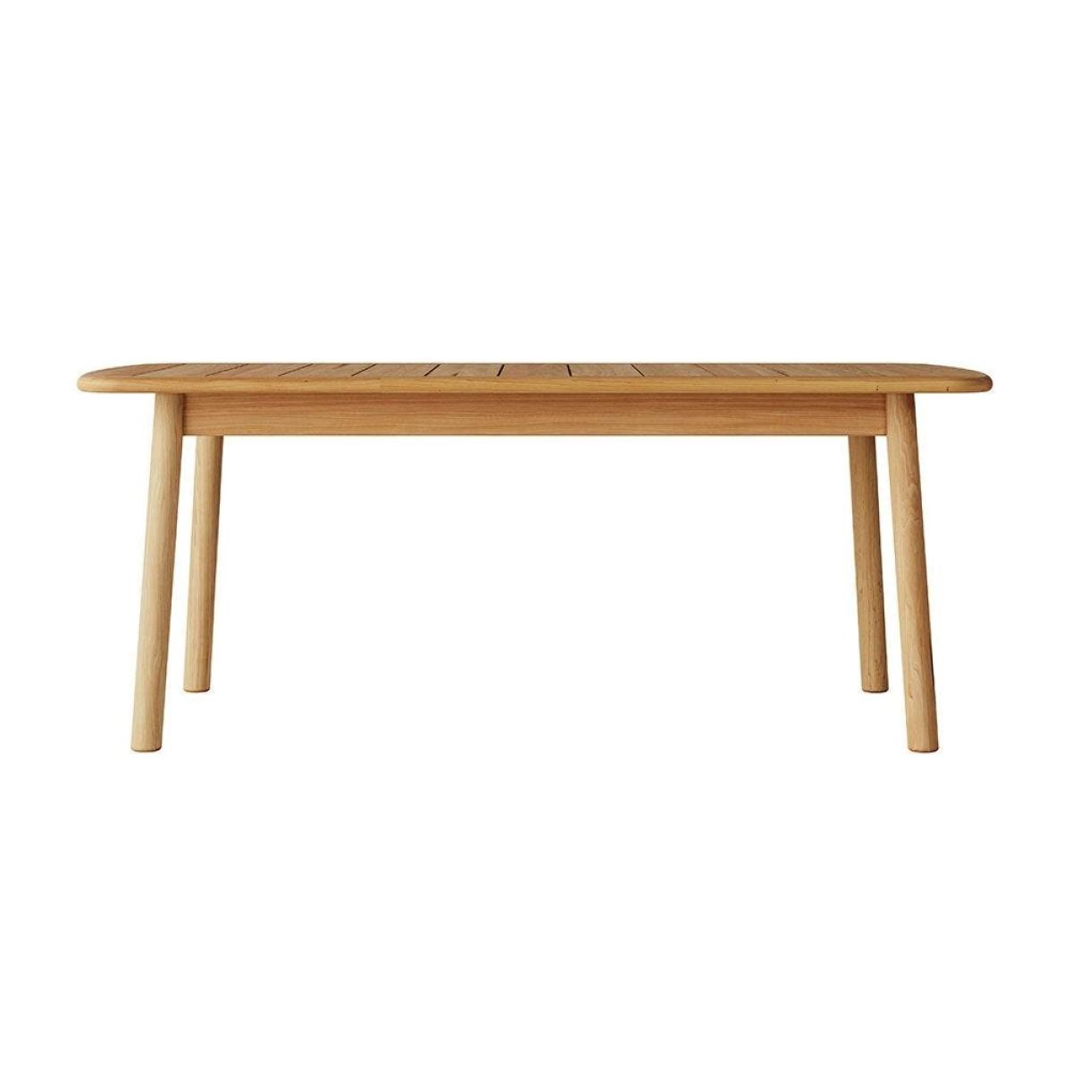 Case Tanso Teak Garden Rectangular Dining Table - Heal's UK Furniture – image 2
