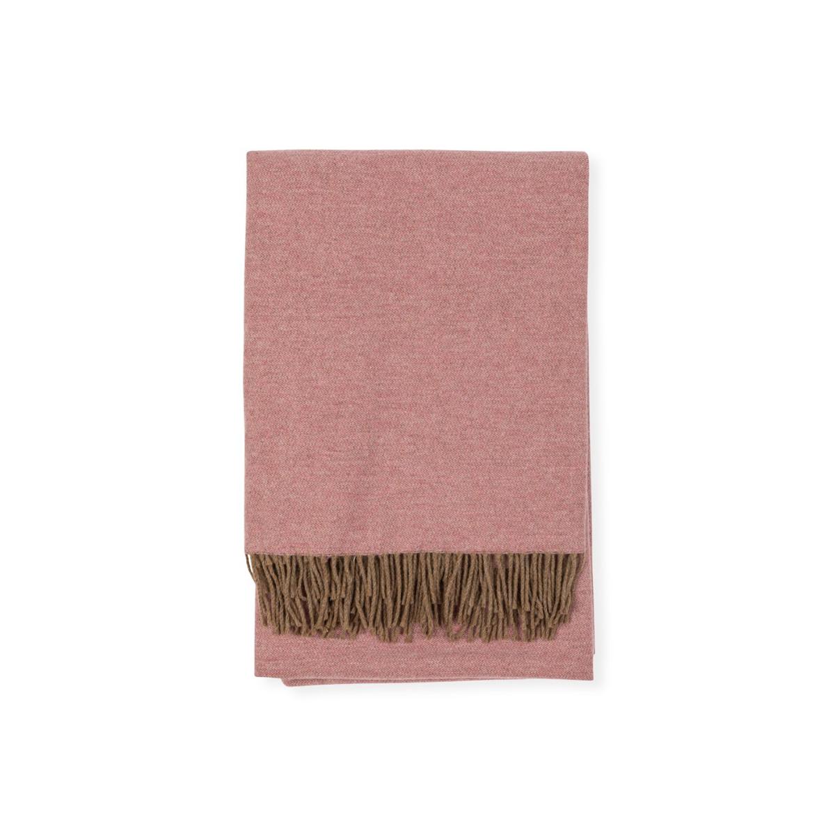Heal's Two Tone Merino Throw Orange - Heal's UK Bedroom Furniture – image 2