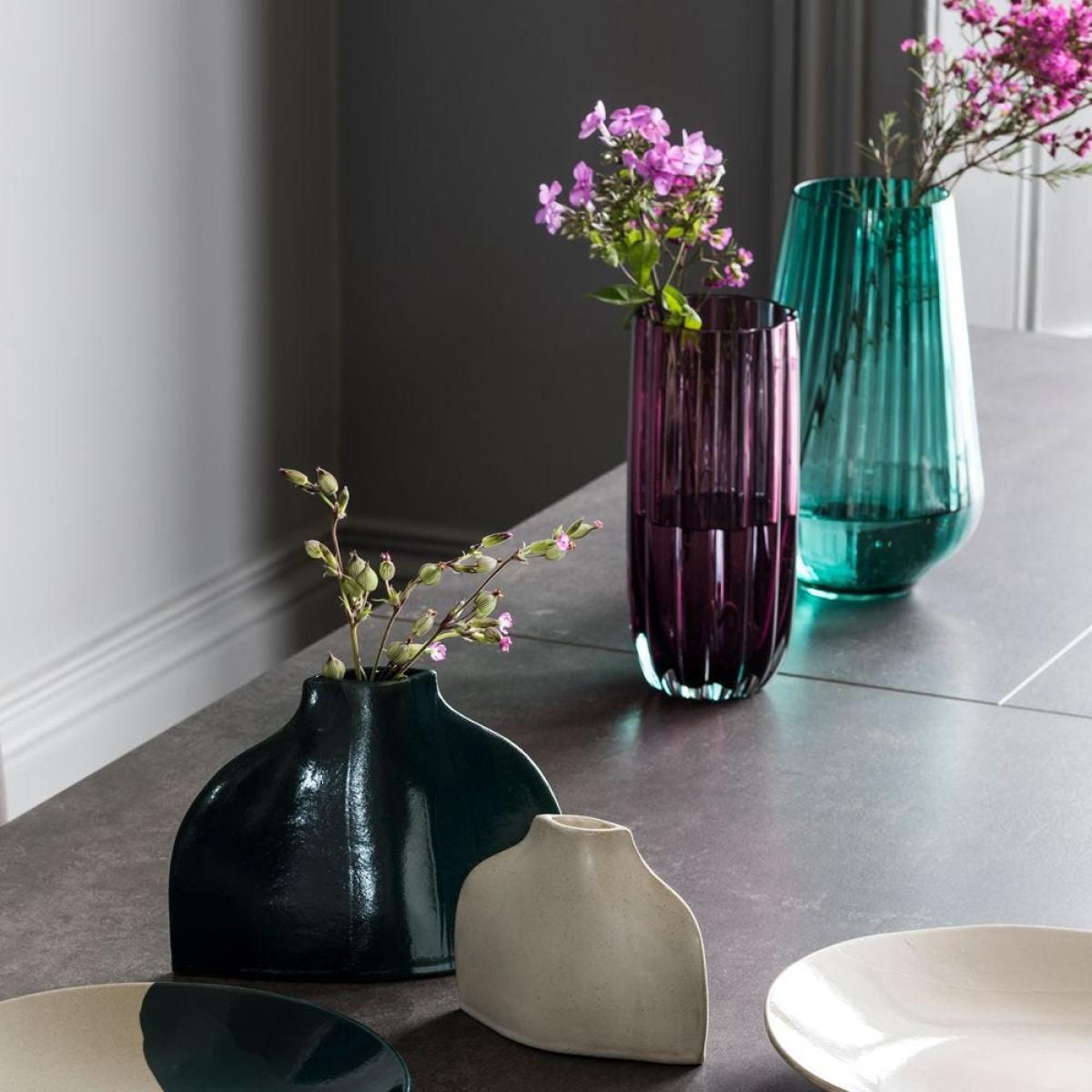 Heal's Optic Vase Medium Green - Heal's UK Furniture – image 10