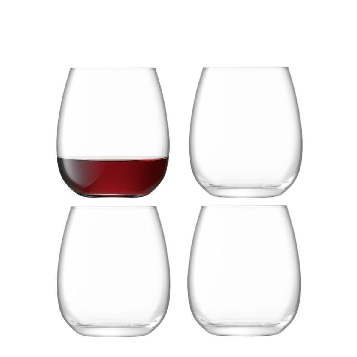 LSA International Borough Red Wine Glass Set of 4 - Heal's UK Furniture – image 6
