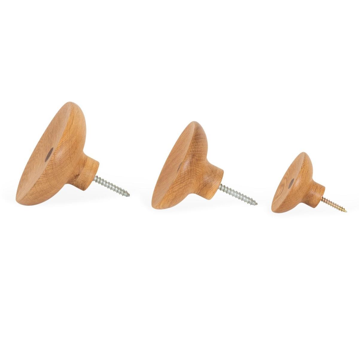 Heal's Unity Knob Oak with Walnut Set of 3 - Heal's UK Furniture – image 3