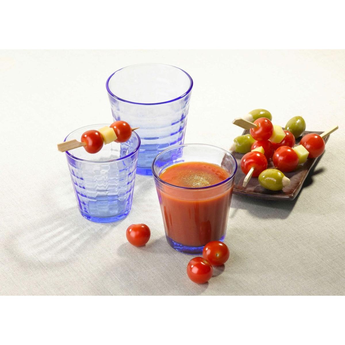 Duralex Prisme Tumbler Set of 4 Marine 27.5cl - Heal's UK Furniture – image 3