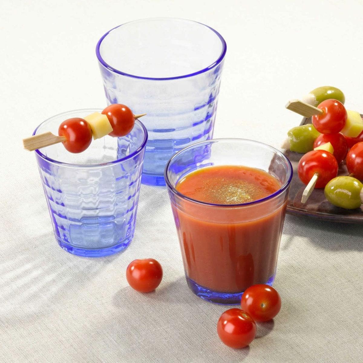 Duralex Prisme Tumbler Set of 4 Marine 27.5cl - Heal's UK Furniture – image 5