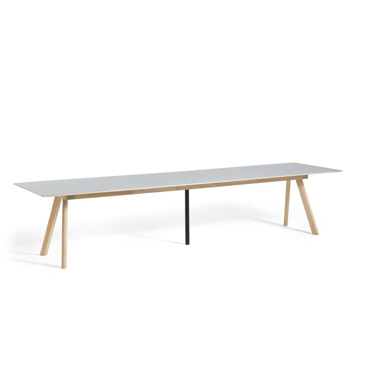 linoleum Extension leaf - / For CPH 30 extendable table - L 50 x 90 cm by Hay Grey – image 2