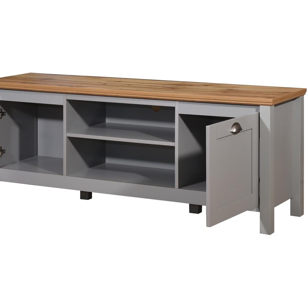 Eaton 3 Piece Living Room Furniture Set - Coffee Table, Sideboard & TV Unit  - Grey – image 4