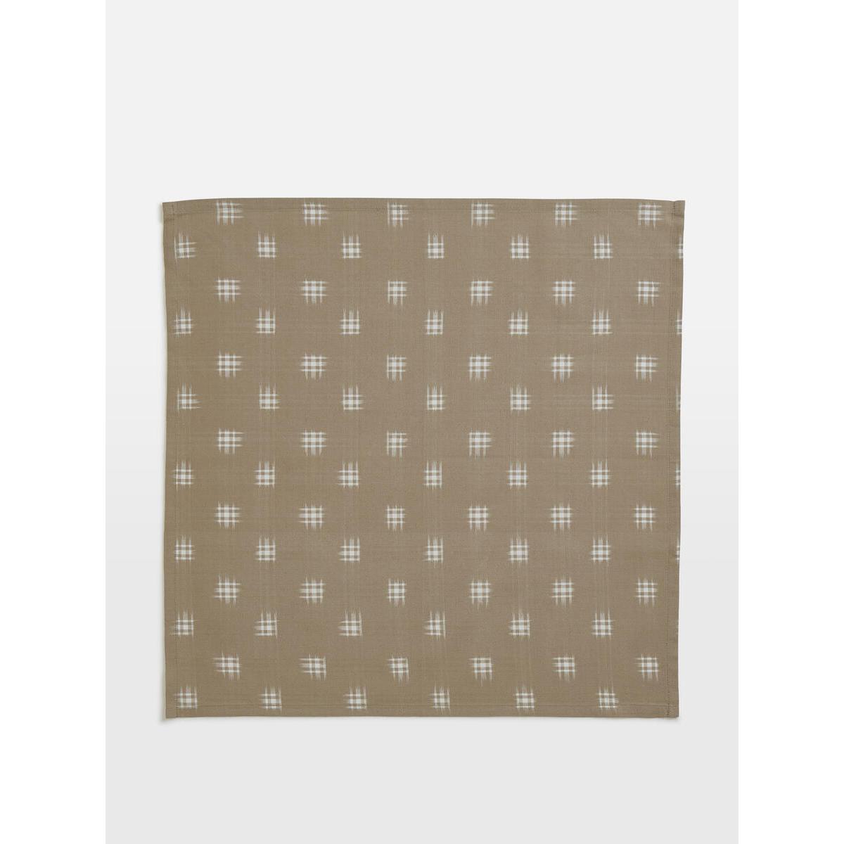 Monica Ikat Napkins Beige, Set of Four – image 3