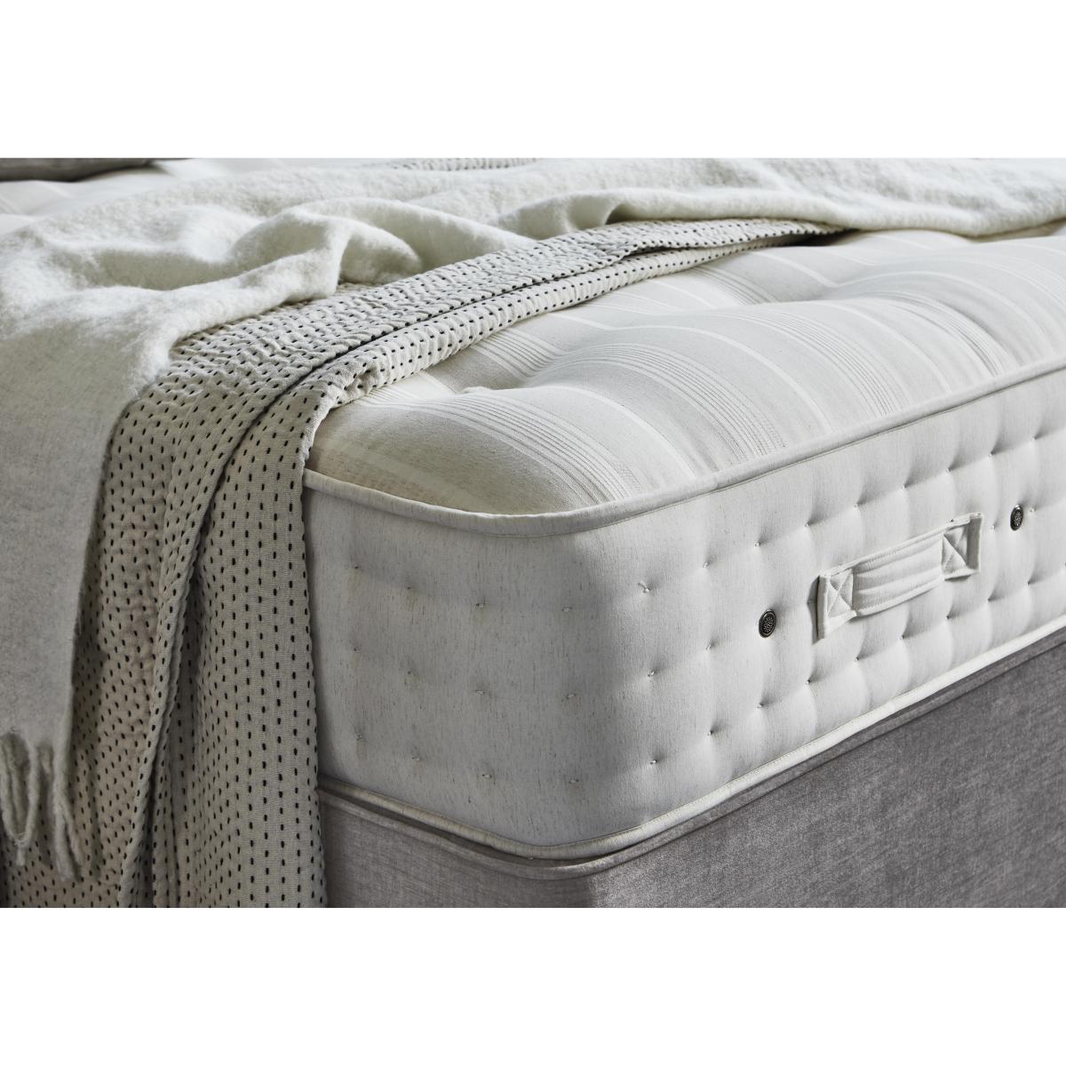 Hypnos - Luxury Firm 3 Divan Set - Single - Imperio Dark Grey – image 4