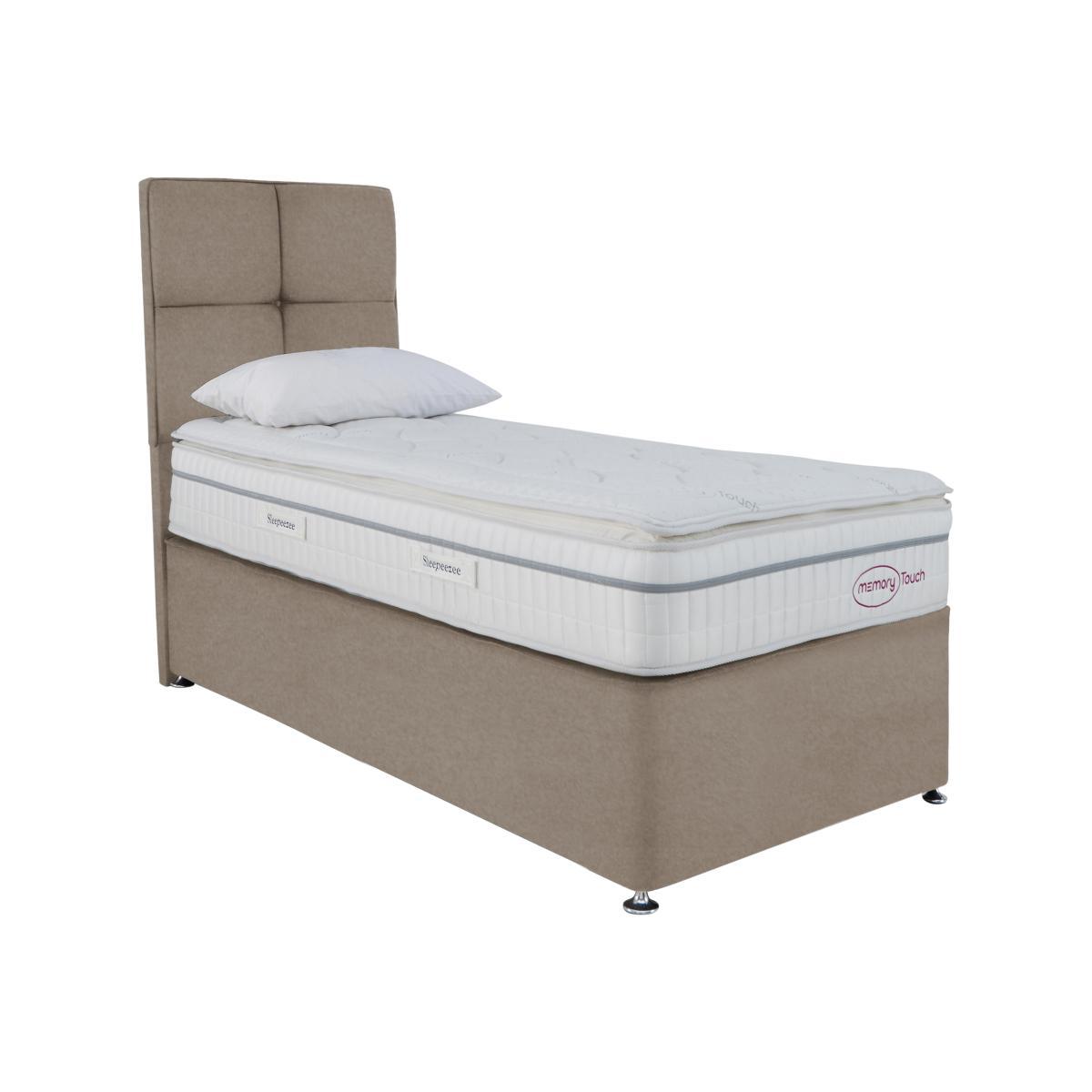 Sleepeezee - Memory Touch 2800 Divan Set - Single - Beige – image 1