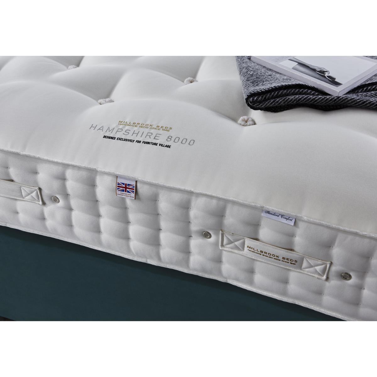 Millbrook - Hampshire 8000 Divan Set - Single - Black – image 4