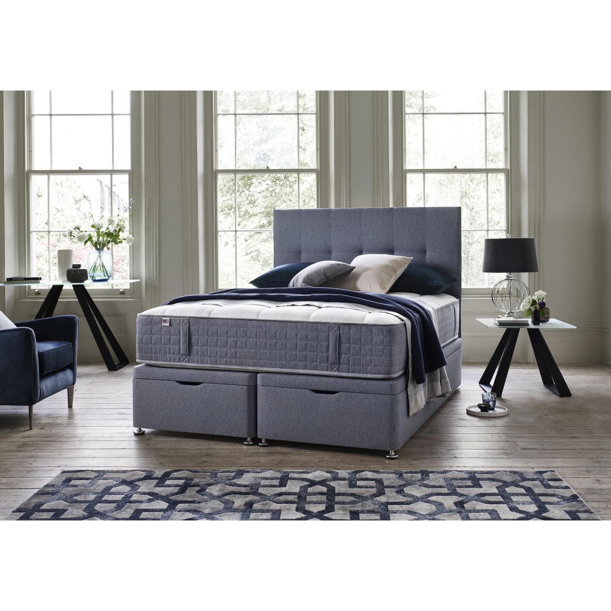 Millbrook - PureTech 2000 End Ottoman Divan Set - Single - Black – image 3