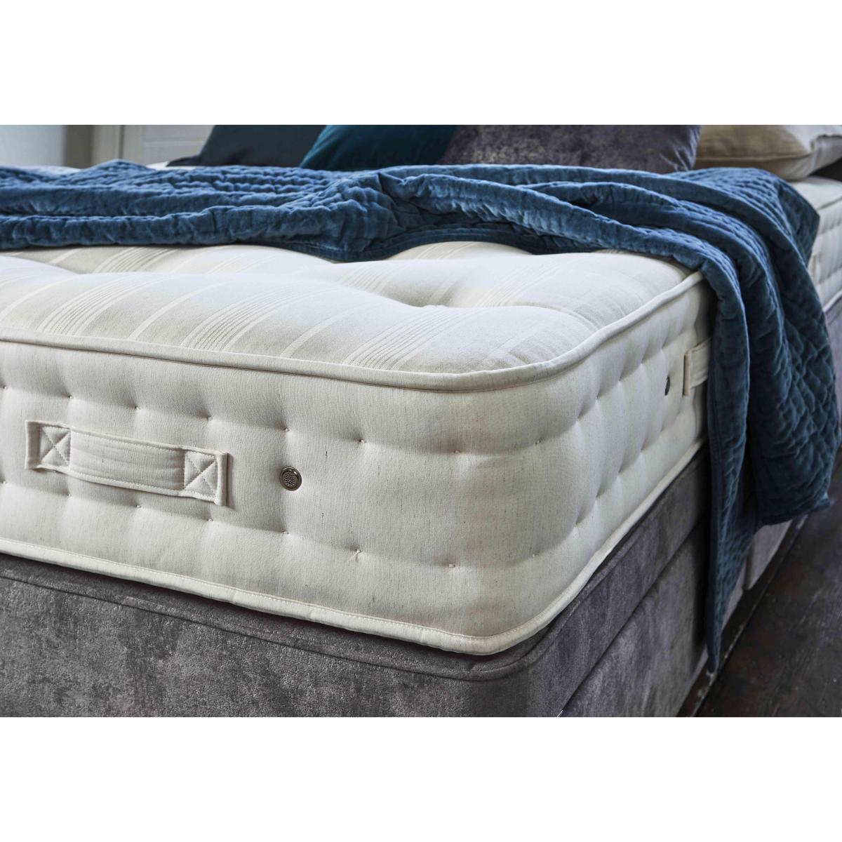 Hypnos - Luxury Firm 2 Divan Set with 2 Drawers - Single - Brooklyn Mint – image 4