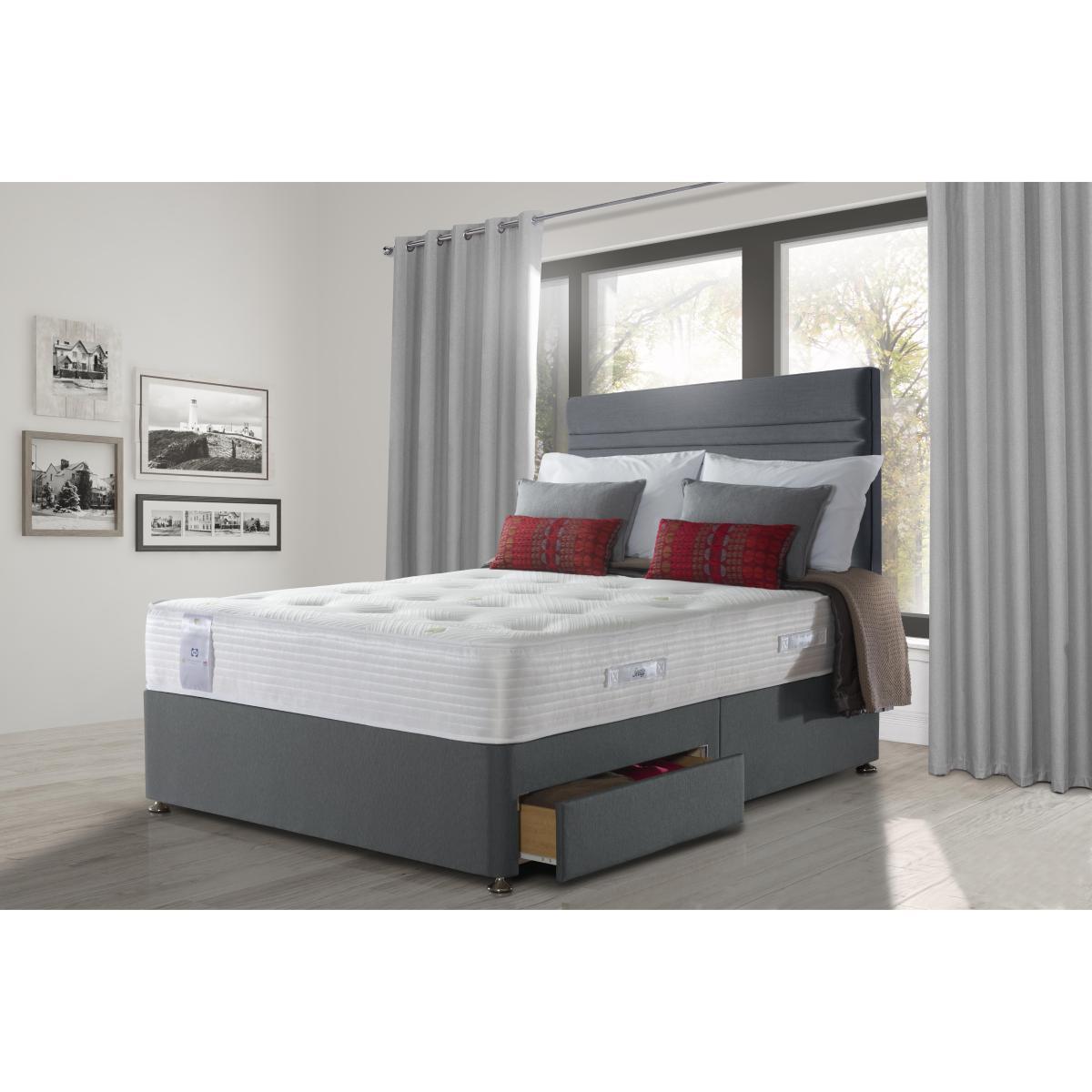 Sealy - Activsleep Geltex Pocket Firm 1400 Divan Set - Single - Grey – image 2