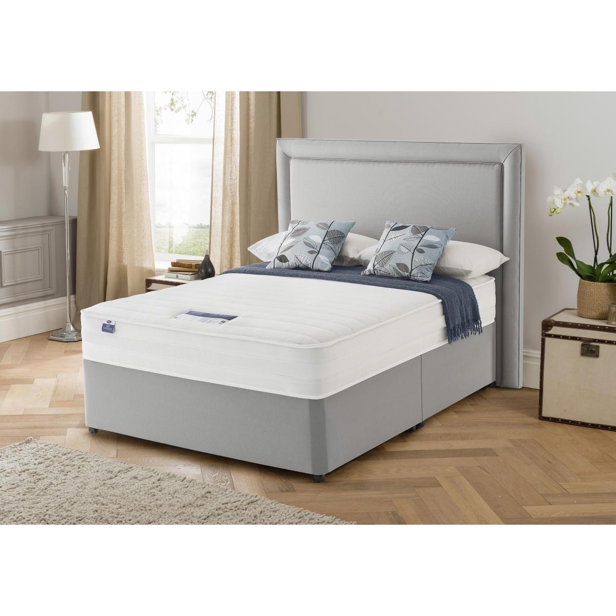 Silentnight - Mirapocket Serenity 1200 Memory Divan Set - Single - Black – image 2