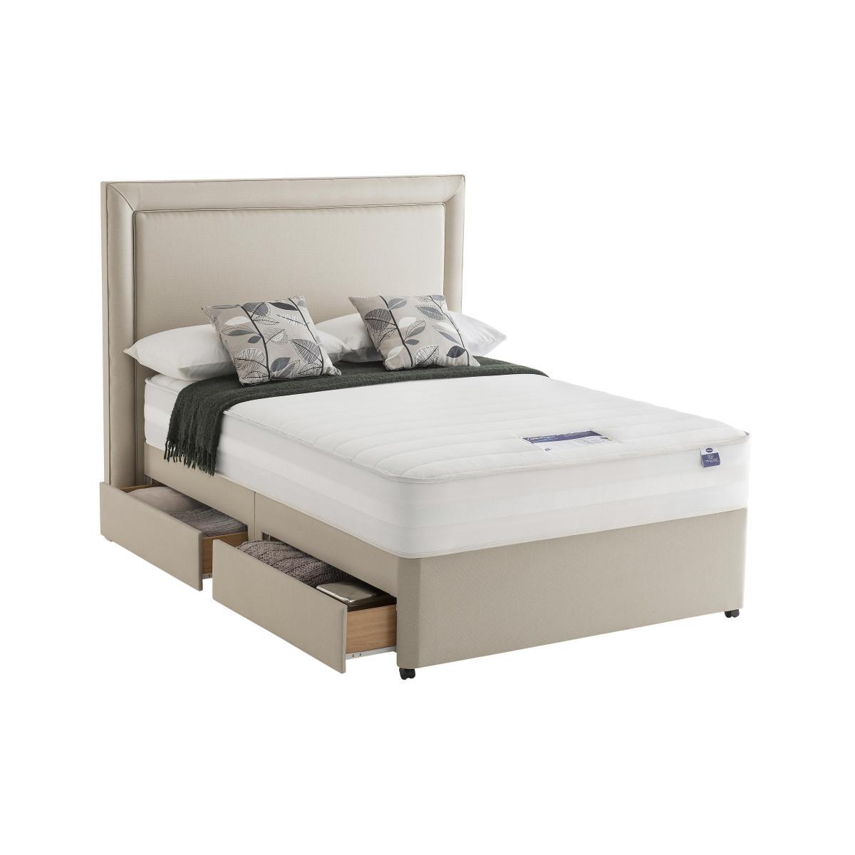 Silentnight - Mirapocket Serenity 1200 Memory Divan Set - Single - Black – image 4