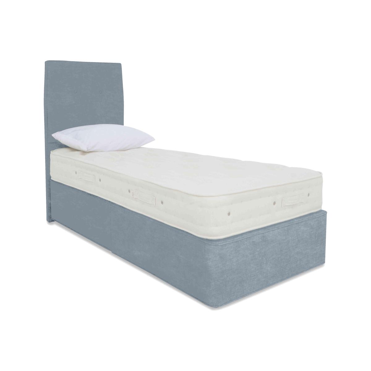 Hypnos - Luxury Firm 2 Divan Set - Single - Premium Glacier Blue – image 1
