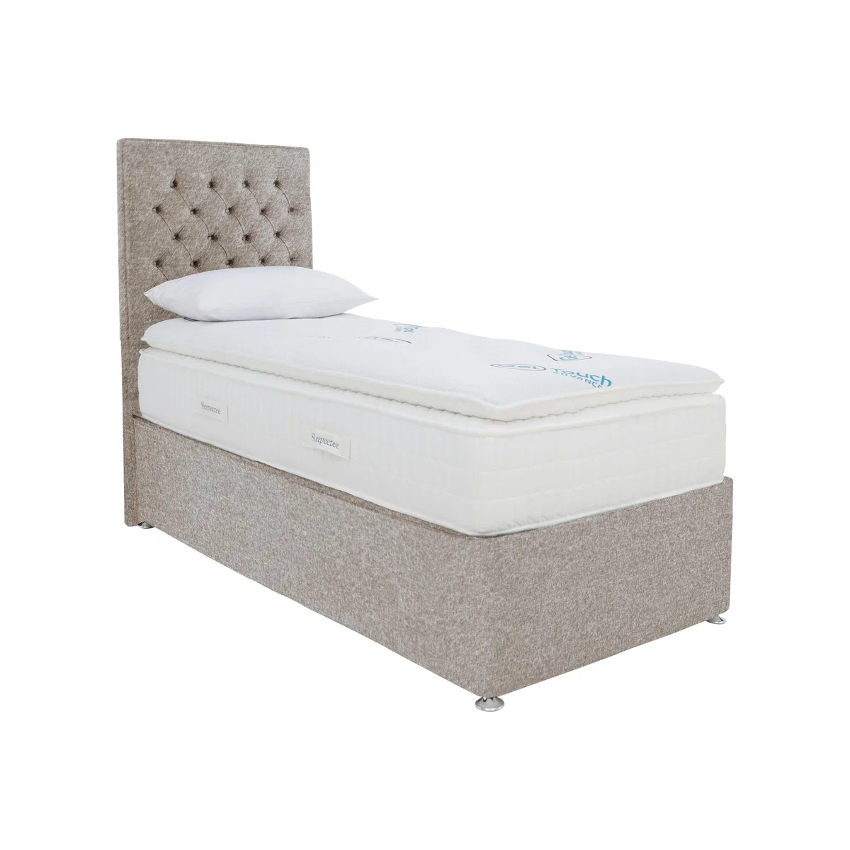 Sleepeezee - Geltouch Advanced 10000 Divan Set - Single - Beige – image 1